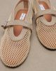 Alaia Alaïa Fishnet Mary Jane flats - 6