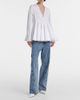 Alaia AlaÃ¯a Flare cotton blouse - 2