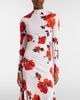 Alaia AlaÃ¯a Floral jersey bodysuit - 2