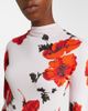 Alaia AlaÃ¯a Floral jersey bodysuit - 3