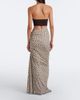 Alaia Alaïa Gathered polka-dot jersey maxi skirt - 6
