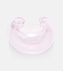 Alaia AlaÃ¯a Glass cuff bracelet