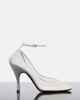 Alaia Alaïa Grosgrain-trimmed mesh pumps - 5