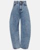 Alaia Alaïa High-rise barrel-leg jeans - 1