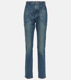 Alaia Alaïa High-rise slim jeans