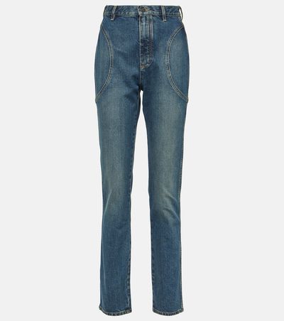 Alaia Alaïa High-rise slim jeans