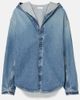 Alaia Alaïa Hooded denim shirt - 1