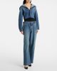 Alaia Alaïa Hooded denim shirt - 2