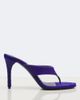 Alaia Alaïa Infra calf hair thong sandals - 6
