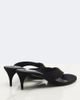 Alaia Alaïa Infra suede thong sandals - 4