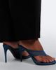 Alaia Alaïa Infra tulle thong sandals - 3
