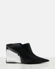 Alaia AlaÃ¯a Invisible convertible satin wedge mules - 5