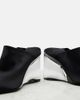 Alaia AlaÃ¯a Invisible convertible satin wedge mules - 6