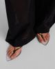 Alaia Alaïa Invisible leather thong sandals - 2
