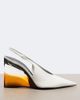 Alaia Alaïa Invisible leather wedge pumps - 5