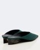 Alaia Alaïa Invisible satin wedge mules - 4