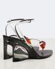 Alaia AlaÃ¯a Invisible Wedge leather thong sandals - 3