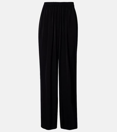 Alaia AlaÃ¯a Jersey straight pants
