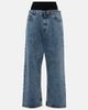Alaia AlaÃ¯a Knit Band straight jeans - 1
