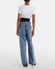 Alaia AlaÃ¯a Knit Band straight jeans - 3