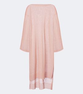Alaia Alaïa Knitted linen and silk kaftan