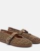 Alaia Alaïa La Ballerine suede Mary Jane flats - 1