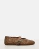 Alaia Alaïa La Ballerine suede Mary Jane flats - 4