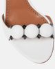Alaia AlaÃ¯a La Bombe 90 leather sandals - 6