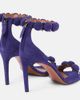 Alaia Alaïa La Bombe 90 suede sandals - 3
