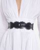 Alaia AlaÃ¯a Laser-cut leather belt - 2