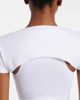 Alaia AlaÃ¯a Layered ribbed-knit jersey top - 5