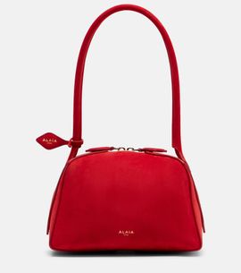 Alaia AlaÃ¯a Le Bouledogue Small suede shoulder bag