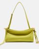 Alaia AlaÃ¯a Le Click East West Small leather-trimmed satin shoulder bag - 1