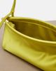 Alaia AlaÃ¯a Le Click East West Small leather-trimmed satin shoulder bag - 3
