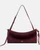 Alaia Alaïa Le Click Medium suede shoulder bag - 1