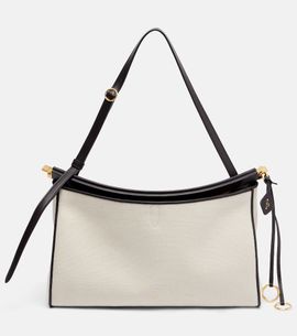 Alaia AlaÃ¯a Le Click Pocket Large canvas tote bag