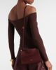 Alaia Alaïa Le Click Small leather shoulder bag - 7