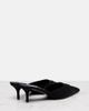 Alaia Alaïa Le Cœur 3D 55 satin mules - 2