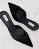Alaia Alaïa Le Cœur 3D 55 satin mules - 5