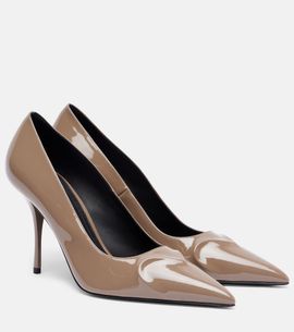Alaia Alaïa Le Cœur 3D 90 patent leather pumps