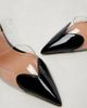 Alaia Alaïa Le Cœur patent leather and PU mules - 6