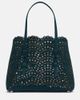 Alaia Alaïa Le Mina 25 Vienne Wave leather tote bag - 1