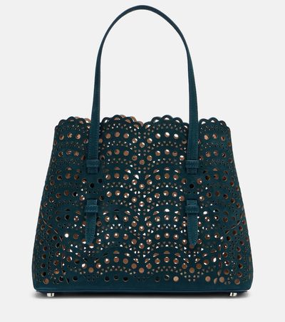 Alaia Alaïa Le Mina 25 Vienne Wave leather tote bag