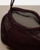 Alaia AlaÃ¯a Le Pochon fishnet bucket bag - 3