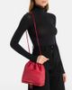 Alaia Alaïa Le Pochon suede bucket bag - 5