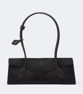Alaia Alaïa Le Teckel Medium calf hair shoulder bag