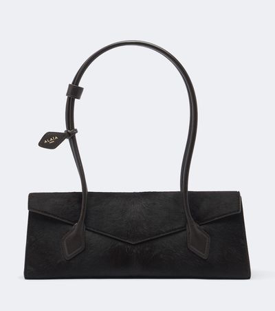 Alaia Alaïa Le Teckel Medium calf hair shoulder bag