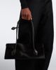 Alaia Alaïa Le Teckel Medium calf hair shoulder bag - 2