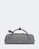 Alaia Alaïa Le Teckel Medium gingham shoulder bag - 1