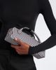 Alaia Alaïa Le Teckel Medium gingham shoulder bag - 2